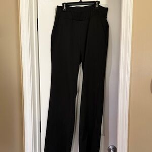 Women’s Black High-Waist bootcut Leg Pants
